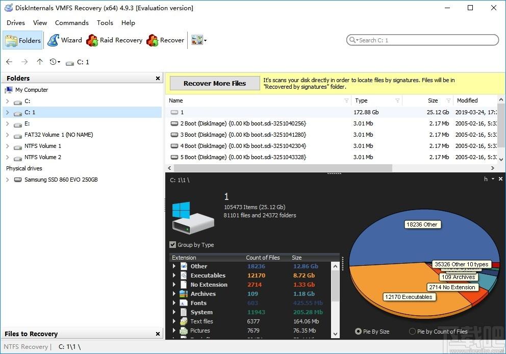 DiskInternals VMFS Recovery下载,VMFS数据恢复软件,数据恢复